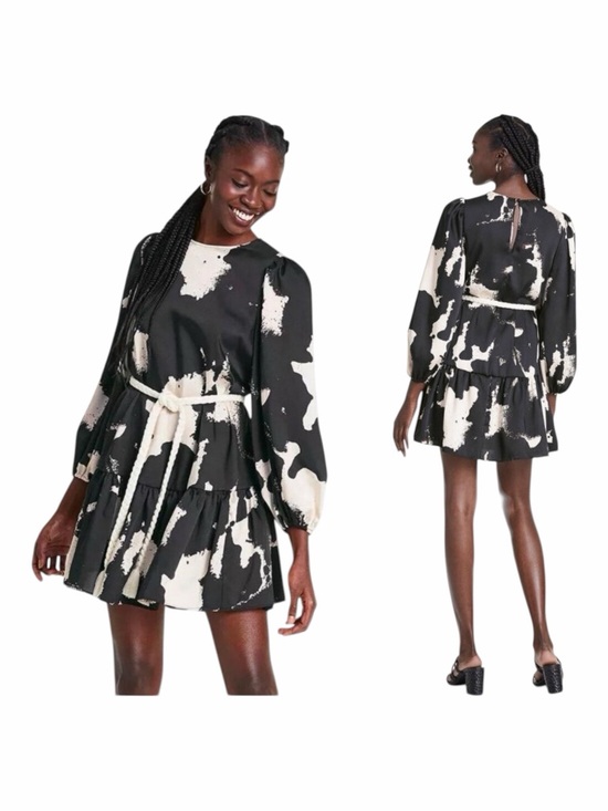 Alexis Dresses & Skirts - NWT! Alexis x Target Long Sleeve Abstract Print Rope Belt Dress. Size Small.